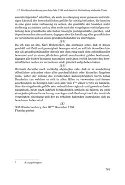 Bild der Seite - 761 - in INSTRUKTIONEN UND ORDNUNGEN DER STIFTSHERRSCHAFT KLOSTERNEUBURG - Quellen zur Verwaltung sowie zur Land- und Forstwirtschaft einer geistlichen Grundherrschaft in der Frühen Neuzeit