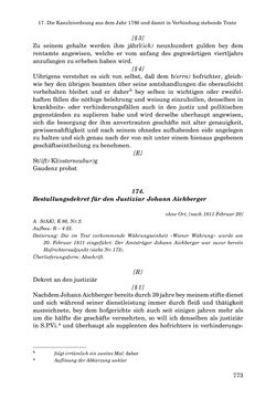 Image of the Page - 773 - in INSTRUKTIONEN UND ORDNUNGEN DER STIFTSHERRSCHAFT KLOSTERNEUBURG - Quellen zur Verwaltung sowie zur Land- und Forstwirtschaft einer geistlichen Grundherrschaft in der Frühen Neuzeit