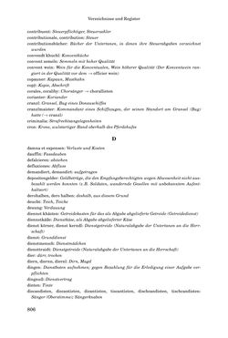 Image of the Page - 806 - in INSTRUKTIONEN UND ORDNUNGEN DER STIFTSHERRSCHAFT KLOSTERNEUBURG - Quellen zur Verwaltung sowie zur Land- und Forstwirtschaft einer geistlichen Grundherrschaft in der Frühen Neuzeit