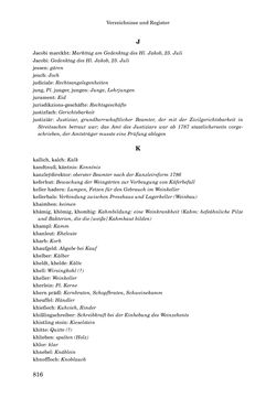 Image of the Page - 816 - in INSTRUKTIONEN UND ORDNUNGEN DER STIFTSHERRSCHAFT KLOSTERNEUBURG - Quellen zur Verwaltung sowie zur Land- und Forstwirtschaft einer geistlichen Grundherrschaft in der Frühen Neuzeit