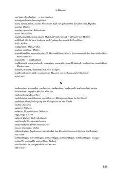 Bild der Seite - 821 - in INSTRUKTIONEN UND ORDNUNGEN DER STIFTSHERRSCHAFT KLOSTERNEUBURG - Quellen zur Verwaltung sowie zur Land- und Forstwirtschaft einer geistlichen Grundherrschaft in der Frühen Neuzeit