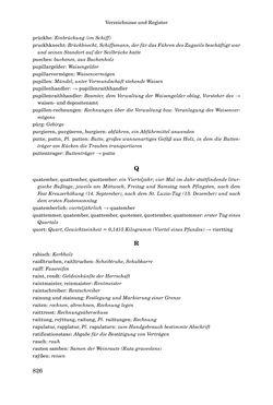 Bild der Seite - 826 - in INSTRUKTIONEN UND ORDNUNGEN DER STIFTSHERRSCHAFT KLOSTERNEUBURG - Quellen zur Verwaltung sowie zur Land- und Forstwirtschaft einer geistlichen Grundherrschaft in der Frühen Neuzeit