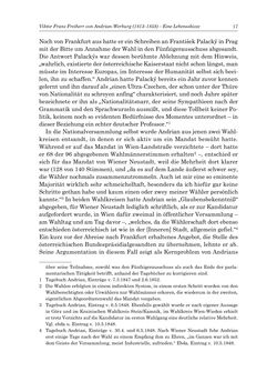 Image of the Page - 17 - in „Österreich wird meine Stimme erkennen lernen wie die Stimme Gottes in der Wüste“ - Tagebücher 1839–1858, Volume I