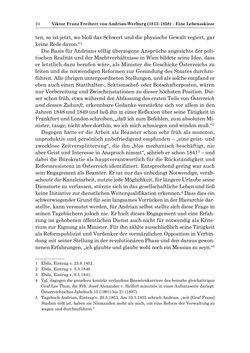 Bild der Seite - 24 - in „Österreich wird meine Stimme erkennen lernen wie die Stimme Gottes in der Wüste“ - Tagebücher 1839–1858, Band I