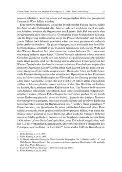 Image of the Page - 27 - in „Österreich wird meine Stimme erkennen lernen wie die Stimme Gottes in der Wüste“ - Tagebücher 1839–1858, Volume I