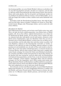 Bild der Seite - 45 - in „Österreich wird meine Stimme erkennen lernen wie die Stimme Gottes in der Wüste“ - Tagebücher 1839–1858, Band I