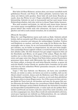 Image of the Page - 62 - in „Österreich wird meine Stimme erkennen lernen wie die Stimme Gottes in der Wüste“ - Tagebücher 1839–1858, Volume I