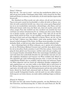 Bild der Seite - 80 - in „Österreich wird meine Stimme erkennen lernen wie die Stimme Gottes in der Wüste“ - Tagebücher 1839–1858, Band I