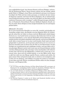 Image of the Page - 112 - in „Österreich wird meine Stimme erkennen lernen wie die Stimme Gottes in der Wüste“ - Tagebücher 1839–1858, Volume I