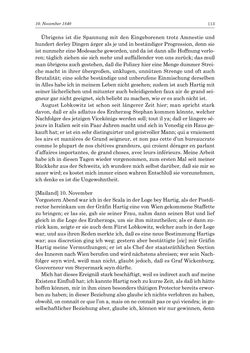 Bild der Seite - 113 - in „Österreich wird meine Stimme erkennen lernen wie die Stimme Gottes in der Wüste“ - Tagebücher 1839–1858, Band I