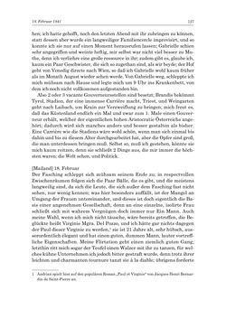 Bild der Seite - 127 - in „Österreich wird meine Stimme erkennen lernen wie die Stimme Gottes in der Wüste“ - Tagebücher 1839–1858, Band I