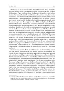 Image of the Page - 141 - in „Österreich wird meine Stimme erkennen lernen wie die Stimme Gottes in der Wüste“ - Tagebücher 1839–1858, Volume I