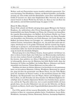 Bild der Seite - 145 - in „Österreich wird meine Stimme erkennen lernen wie die Stimme Gottes in der Wüste“ - Tagebücher 1839–1858, Band I