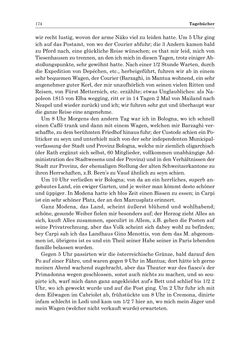 Bild der Seite - 174 - in „Österreich wird meine Stimme erkennen lernen wie die Stimme Gottes in der Wüste“ - Tagebücher 1839–1858, Band I