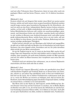 Image of the Page - 179 - in „Österreich wird meine Stimme erkennen lernen wie die Stimme Gottes in der Wüste“ - Tagebücher 1839–1858, Volume I