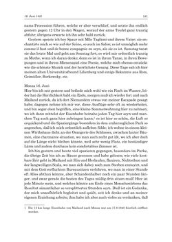 Image of the Page - 181 - in „Österreich wird meine Stimme erkennen lernen wie die Stimme Gottes in der Wüste“ - Tagebücher 1839–1858, Volume I