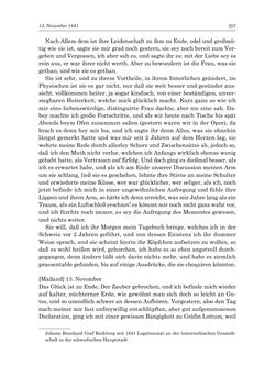 Image of the Page - 207 - in „Österreich wird meine Stimme erkennen lernen wie die Stimme Gottes in der Wüste“ - Tagebücher 1839–1858, Volume I