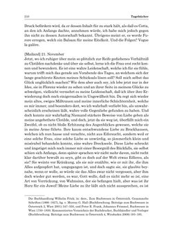 Image of the Page - 210 - in „Österreich wird meine Stimme erkennen lernen wie die Stimme Gottes in der Wüste“ - Tagebücher 1839–1858, Volume I