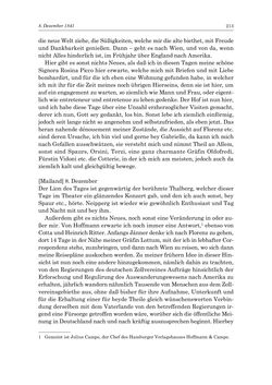 Bild der Seite - 213 - in „Österreich wird meine Stimme erkennen lernen wie die Stimme Gottes in der Wüste“ - Tagebücher 1839–1858, Band I