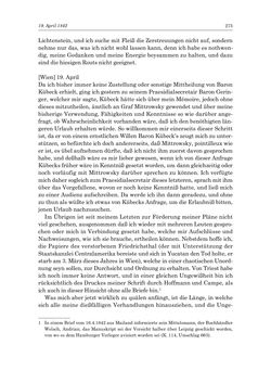 Bild der Seite - 275 - in „Österreich wird meine Stimme erkennen lernen wie die Stimme Gottes in der Wüste“ - Tagebücher 1839–1858, Band I