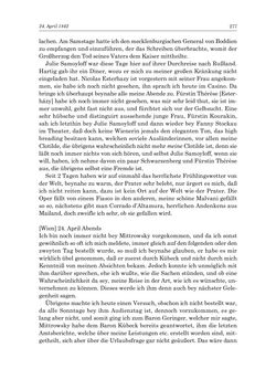 Image of the Page - 277 - in „Österreich wird meine Stimme erkennen lernen wie die Stimme Gottes in der Wüste“ - Tagebücher 1839–1858, Volume I