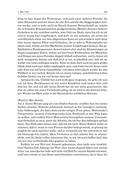 Bild der Seite - 285 - in „Österreich wird meine Stimme erkennen lernen wie die Stimme Gottes in der Wüste“ - Tagebücher 1839–1858, Band I