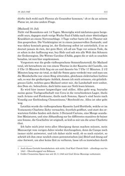 Image of the Page - 313 - in „Österreich wird meine Stimme erkennen lernen wie die Stimme Gottes in der Wüste“ - Tagebücher 1839–1858, Volume I