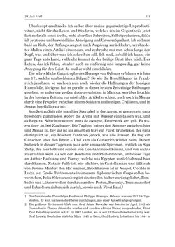 Image of the Page - 315 - in „Österreich wird meine Stimme erkennen lernen wie die Stimme Gottes in der Wüste“ - Tagebücher 1839–1858, Volume I