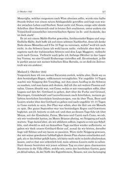 Image of the Page - 327 - in „Österreich wird meine Stimme erkennen lernen wie die Stimme Gottes in der Wüste“ - Tagebücher 1839–1858, Volume I