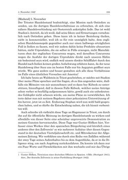 Image of the Page - 335 - in „Österreich wird meine Stimme erkennen lernen wie die Stimme Gottes in der Wüste“ - Tagebücher 1839–1858, Volume I