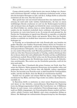 Bild der Seite - 361 - in „Österreich wird meine Stimme erkennen lernen wie die Stimme Gottes in der Wüste“ - Tagebücher 1839–1858, Band I