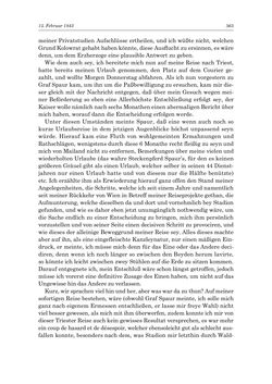 Bild der Seite - 363 - in „Österreich wird meine Stimme erkennen lernen wie die Stimme Gottes in der Wüste“ - Tagebücher 1839–1858, Band I