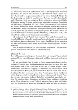 Bild der Seite - 397 - in „Österreich wird meine Stimme erkennen lernen wie die Stimme Gottes in der Wüste“ - Tagebücher 1839–1858, Band I