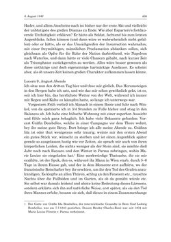 Image of the Page - 409 - in „Österreich wird meine Stimme erkennen lernen wie die Stimme Gottes in der Wüste“ - Tagebücher 1839–1858, Volume I