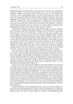 Bild der Seite - 415 - in „Österreich wird meine Stimme erkennen lernen wie die Stimme Gottes in der Wüste“ - Tagebücher 1839–1858, Band I