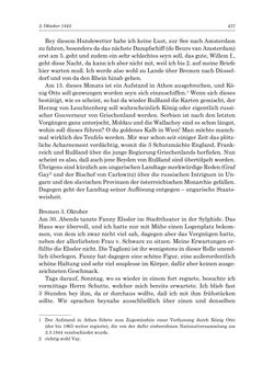 Bild der Seite - 437 - in „Österreich wird meine Stimme erkennen lernen wie die Stimme Gottes in der Wüste“ - Tagebücher 1839–1858, Band I