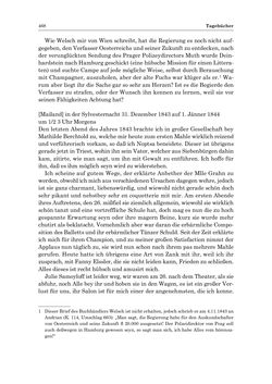 Image of the Page - 468 - in „Österreich wird meine Stimme erkennen lernen wie die Stimme Gottes in der Wüste“ - Tagebücher 1839–1858, Volume I