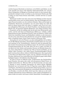 Image of the Page - 491 - in „Österreich wird meine Stimme erkennen lernen wie die Stimme Gottes in der Wüste“ - Tagebücher 1839–1858, Volume I