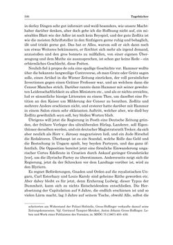 Image of the Page - 506 - in „Österreich wird meine Stimme erkennen lernen wie die Stimme Gottes in der Wüste“ - Tagebücher 1839–1858, Volume I