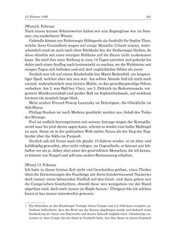 Image of the Page - 561 - in „Österreich wird meine Stimme erkennen lernen wie die Stimme Gottes in der Wüste“ - Tagebücher 1839–1858, Volume I