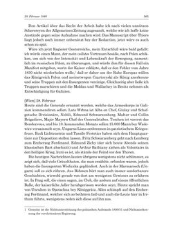 Image of the Page - 565 - in „Österreich wird meine Stimme erkennen lernen wie die Stimme Gottes in der Wüste“ - Tagebücher 1839–1858, Volume I