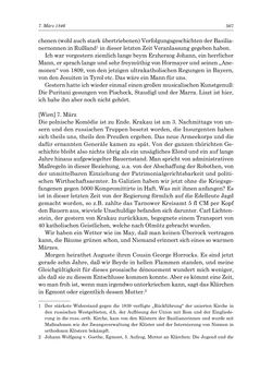 Image of the Page - 567 - in „Österreich wird meine Stimme erkennen lernen wie die Stimme Gottes in der Wüste“ - Tagebücher 1839–1858, Volume I