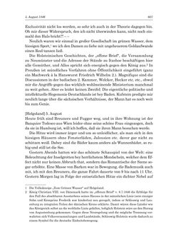 Image of the Page - 607 - in „Österreich wird meine Stimme erkennen lernen wie die Stimme Gottes in der Wüste“ - Tagebücher 1839–1858, Volume I