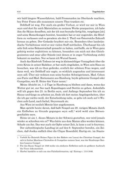 Image of the Page - 610 - in „Österreich wird meine Stimme erkennen lernen wie die Stimme Gottes in der Wüste“ - Tagebücher 1839–1858, Volume I