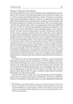 Image of the Page - 623 - in „Österreich wird meine Stimme erkennen lernen wie die Stimme Gottes in der Wüste“ - Tagebücher 1839–1858, Volume I