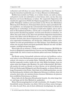 Image of the Page - 625 - in „Österreich wird meine Stimme erkennen lernen wie die Stimme Gottes in der Wüste“ - Tagebücher 1839–1858, Volume I