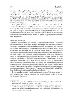 Bild der Seite - 640 - in „Österreich wird meine Stimme erkennen lernen wie die Stimme Gottes in der Wüste“ - Tagebücher 1839–1858, Band I
