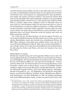Bild der Seite - 701 - in „Österreich wird meine Stimme erkennen lernen wie die Stimme Gottes in der Wüste“ - Tagebücher 1839–1858, Band I