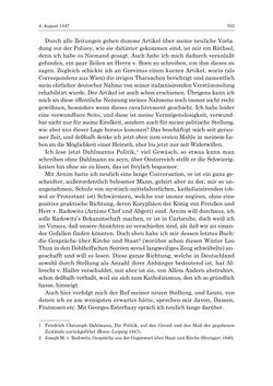 Bild der Seite - 703 - in „Österreich wird meine Stimme erkennen lernen wie die Stimme Gottes in der Wüste“ - Tagebücher 1839–1858, Band I