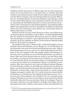 Bild der Seite - 711 - in „Österreich wird meine Stimme erkennen lernen wie die Stimme Gottes in der Wüste“ - Tagebücher 1839–1858, Band I